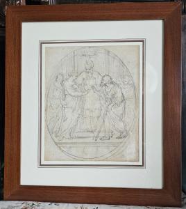 Carlo MARATTI (1625-1713) - "Apresentação de Maria no Templo"