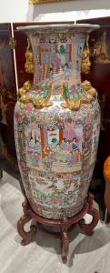 Large porcelain vase