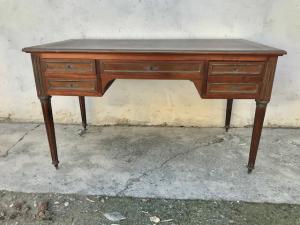 Louis XVI mahogany desk - Restored (work in progress)_car 2567