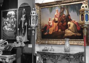 French Painter, "Orientalist Scene", 19th Century