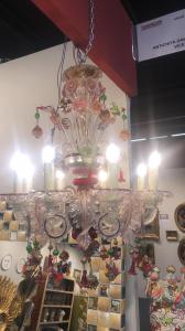 Murano-Glaslüster mit 8 Leuchten