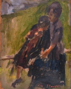 Olio su tavoletta, Luigi Locatelli, Oil on tablet, Luigi Locatelli