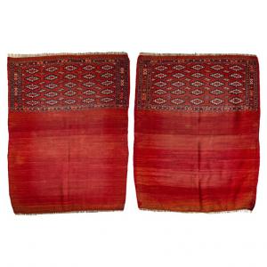 Seltenes Paar turkmenischer "Mafrash" - Nr. 777 und 779 -