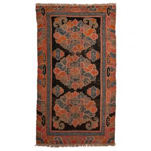 Kleiner antiker TIBET-Teppich - Nr. 1074