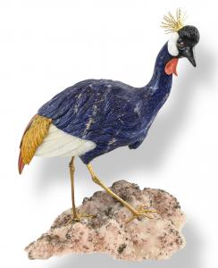 Erwin Klein x Vacheron Constantin - Volatile in Pietra Dura e Pietre Semipreziose  - Svizzera Anni 80 