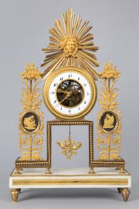 Relógio esqueleto Luís XVI, França