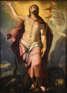A Ressurreição de Cristo, Seguidor de Ticiano Vecellio (Pieve di Cadore 1490 - Veneza 1576)