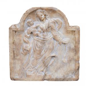 XVII secolo, Madonna del Rosario con il Bambino