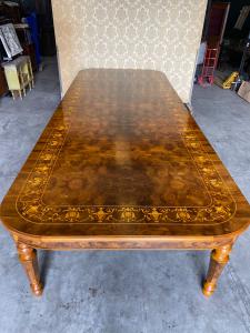 Grande tavolo allungabile 190x156x80h+4allunghe da 55cm