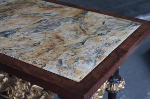 Console with scagliola, Florence, 17th century - Foto 6