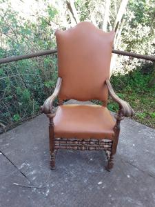 Poltrona in stile epoca primi 1900 in noce h127xl70xp62 garanzia termini di legge 
