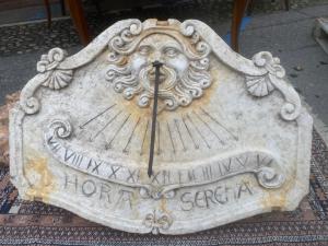 Marble sundial 104x75x10 thickness