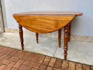 Extendable Walnut Banded Table - Under Restoration (Work in Progress)_car 3365 - Foto 10