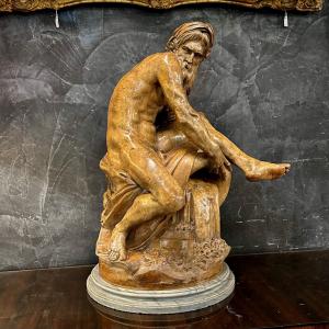 Un Fiume -  Jean Jacques  Caffieri