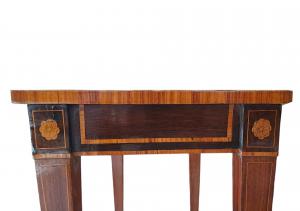 INLAID SMALL WRITING DESK - LOMBARDY - LOUIS XVI - Foto 10