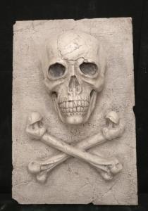 Particolare e raro Altorilievo esoterico - 57 x 37 cm - Marmo d'Istria - xx secolo - Torino