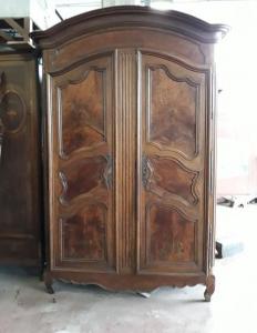Kleiderschrank aus Pappelholz 256 178x76