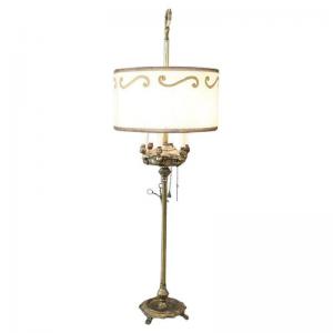 Vintage Florentine-style brass lamp, 1960s. Price negotiable