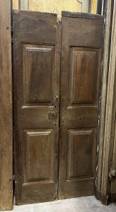 PTI779 - Porta in noce, epoca '700, misure cm L 95 x H 190