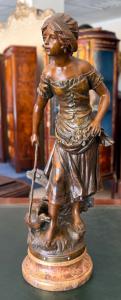 🥇Scultura Firmata L.et F. Moreau - Antica Epoca fine ‘800 🥇