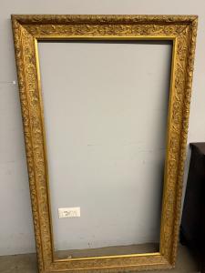 Antique 19th century gilded stucco frame, 150.50x89cm