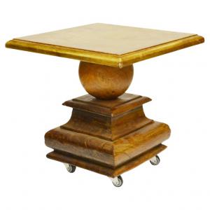 Tavolino con piano dorato - M/364-2.