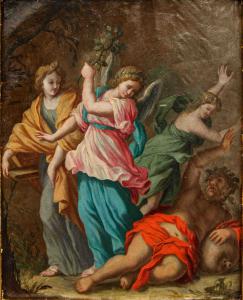 Scuola veneta, XVIII secolo, Baccanale o Trionfo della Virtù