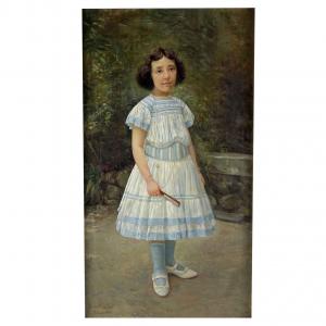 Corinna Modigliani Portait Of A Young Girl Rome 1904