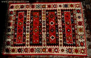 Decorativo e raro kilim antico (tessuto piatto) Sivas – Sarkisla oppure Konya/Hotamis, ultimo quarto dell'800