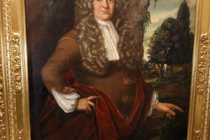 Jonathan Richardson (Londra 1665 – 1745), Ritratto di Hans Sloane, medico e naturalista britannico - Foto 6