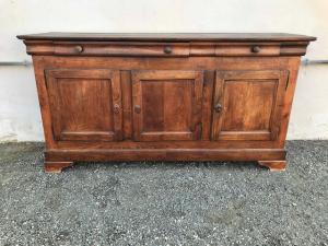 Kirschbaum-Anrichte im Stil Karls X - Restauriert (in Bearbeitung)_car 2689