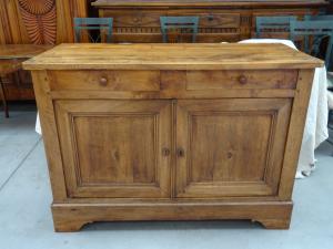 Credenza due porte in ciliegio massello Luigi Filippo 1860 Francese