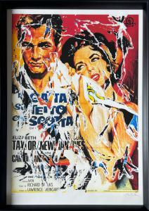 La gatta sul tetto che scotta - Mimmo Rotella (1918-2006)