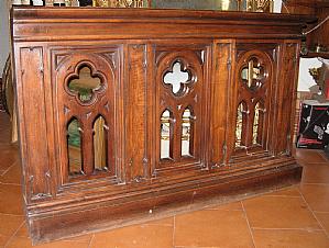 Neugotische Balustrade