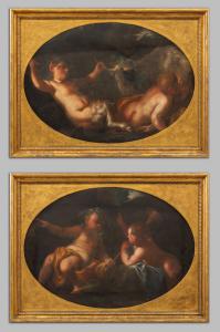 Satirelli e Putti, Escola Genovesa
