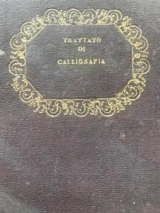 Martuscelli Abhandlung über Kalligraphie 1840 Neapel Druckerei und Papierfabrik Fibreno