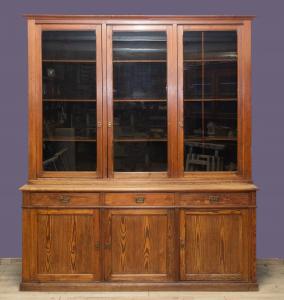 Credenza in larice, Stile Edoardiana, Epoca Primi '900, Larch sideboard, Edwardian style, early 1900s