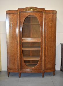 Three-door wardrobe