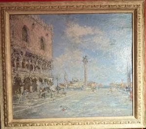 Luigi Mantovani - 1880/ 1957- “ Venezia “