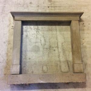 STONE FIREPLACE