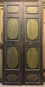 PTL701 - Porta in legno laccato, epoca '700, misure cm L 104 x H 213