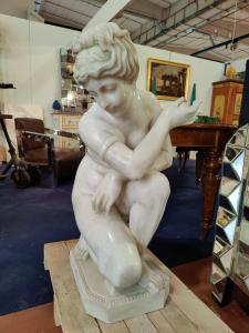 Venere di Milo in marmo di Carrara - H 85 cm