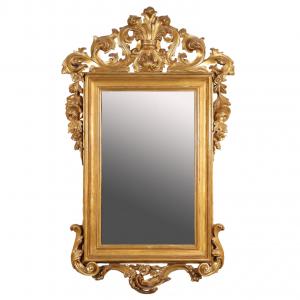 Eclectic mirror, Italy, second half of the 19th century