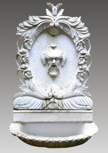 Carrara marble fountain - 19th century - Italy