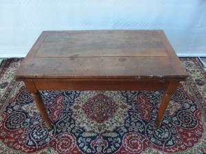 WALNUT FOLDING TABLE DIRECTORY STYLE 19TH CENTURY - Foto 6