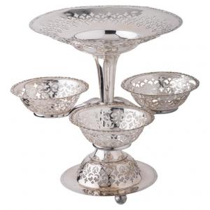 English silver plate epergne - O/6833 -