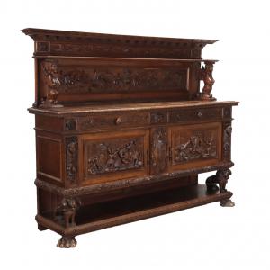 Credenza in Stile Neobarocco Italia, inizio XX Secolo