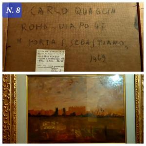 DIPINTO AD OLIO CARLO  QUAGLIA