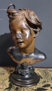 Piccolo busto in bronzo - CA/1462