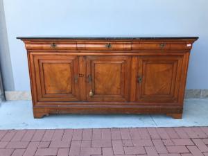 Credenza Carlo X in Ciliegio - Restaurata (in corso d'opera)_car 2518